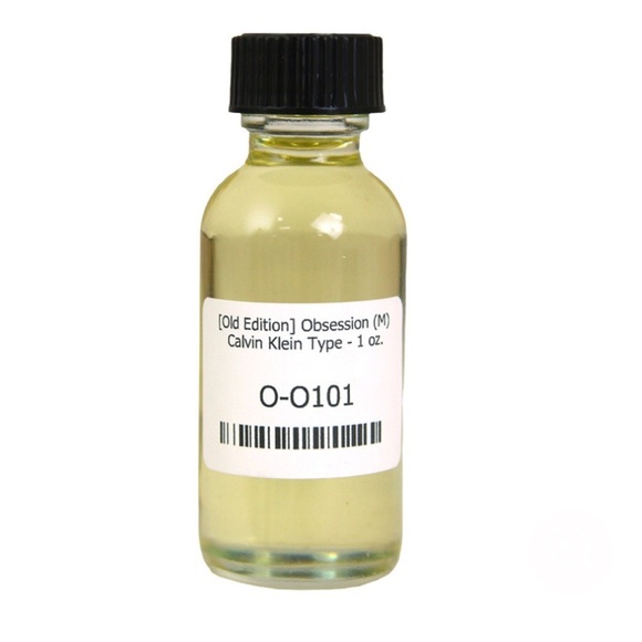 [Old Edition]  Obsession (M) Calvin Klein Type 1 Oz Fragrance Oil Cologne - Picture 1 of 4
